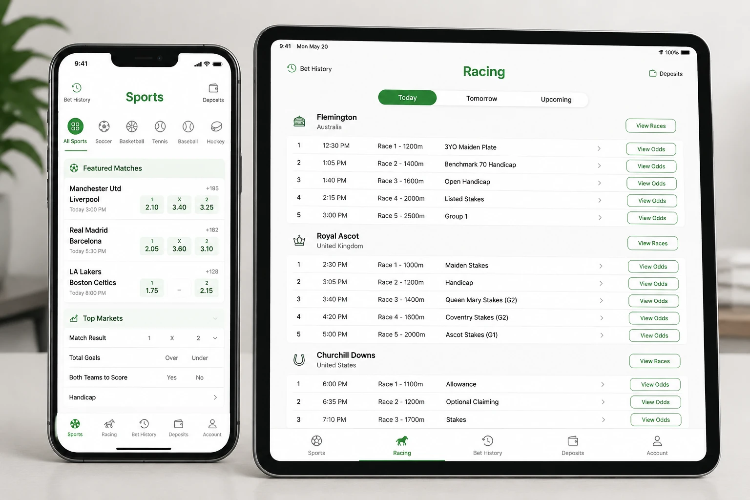 Reviewing Betting Activity
